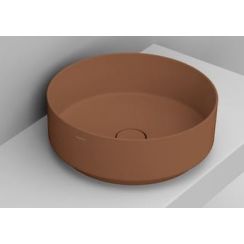 Ceramica Dolomite Noemi lavoar 44x44 cm rotund de blat maro/bej mat D310561