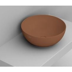 Ceramica Dolomite Noemi lavoar 44x44 cm rotund de blat maro/bej mat D310661