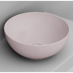 Ceramica Dolomite Noemi lavoar 44x44 cm rotund de blat roz mat D310665