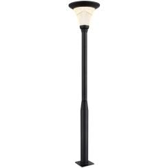 Globo Lighting Solar lampă solară de podea 1x8 W negru-gri 36911