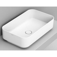 Ceramica Dolomite Noemi lavoar 64x38.5 cm dreptunghiular de blat alb D311241