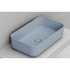 Ceramica Dolomite Noemi lavoar 64x38.5 cm dreptunghiular de blat albastru D311271