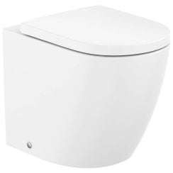 Roca Meridian vas wc stativă fără margine cu spălare turbionară alb lucios A347747S00