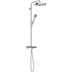 Axor One set de duș perete cu termostat cu duș de ploaie crom 48794000