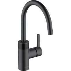 Kludi E-Go baterie bucătărie pe picior negru 422006675
