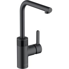 Kludi E-Go baterie bucătărie pe picior negru 422306675