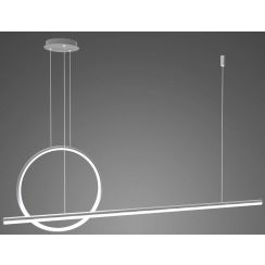 Altavola Design Led Shape lampă suspendată 1x23 W argint LA087/PX143_40_4k_silver