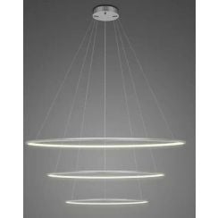 Altavola Design Led Shape lampă suspendată 1x68 W argint LA075/P_80_in_4k_silver_dimm