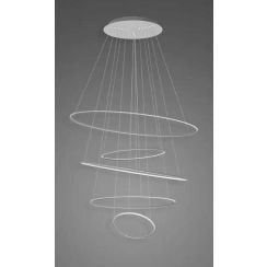 Altavola Design Led Shape lampă suspendată 1x151 W argint LA085/P_120_in_4k_silver_Dali