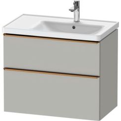 Duravit D-Neo dulap 78.4x45.2x62.5 cm sub chiuveta pe perete gri DE4358004070000