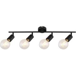 Rabalux Lamar lampă de tavan 4x40 W negru 3989