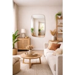 Baltica Design Stone Calm oglindă 60x90 cm 5904107933061