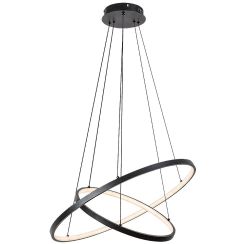 Rabalux Beliza lampă suspendată 1x75 W negru 72345