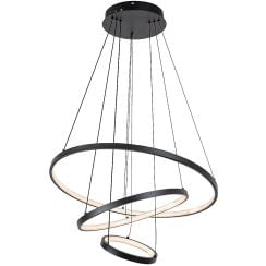 Rabalux Beliza lampă suspendată 1x90 W negru 72346