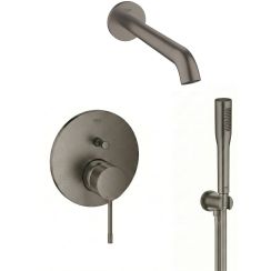 Set baterie cadă-duș Grohe Essence 24058AL1, pipă baterie Grohe Essence 13449AL1, 26658AL0, 27400AL0, 28362A01