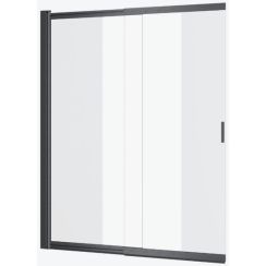 Excellent Liner paravan cadă 110 cm două piese grafit periat/sticlă transparentă KAEX.2970.1100.LP