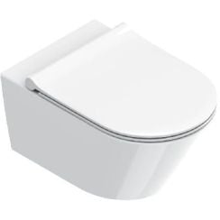 Catalano Zero vas wc agăţat fără margine cu spălare turbionară alb lucios 0111750001