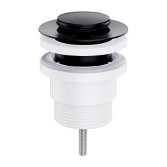 Omnires dop pentru lavoar negru A47BL