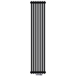 Irsap Tesi 2 calorifer de cameră 200x36 cm podłączenie inferior negru IRS-TES-2200-08-K1
