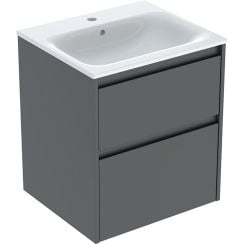 Geberit Selnova Square lavoar cu dulap 55 cm 504.137.JK.1