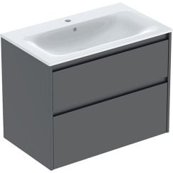 Geberit Selnova Square lavoar cu dulap 80 cm 504.139.JK.1