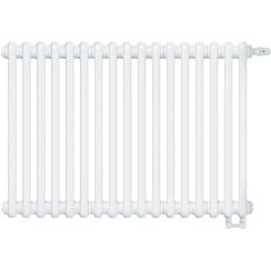 Irsap Tesi 2 calorifer de cameră 60x76.5 cm podłączenie inferior alb IRS-TES-2060-17-B25