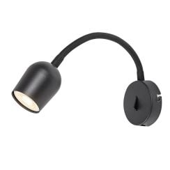 Rabalux Lianet lampă de perete 1x15 W negru 73113