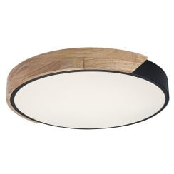 Rabalux Maple2 lampă de tavan x24 W negru-lemn 71416