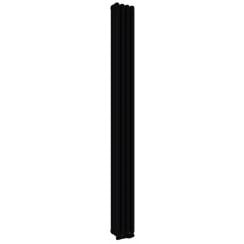 Irsap Tesi 3 calorifer de cameră 180x27 cm podłączenie inferior negru IRS-TES-3180-06-K1
