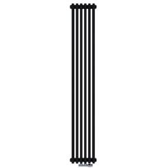 Irsap Tesi 3 calorifer de cameră 200x27 cm podłączenie inferior negru IRS-TES-3200-6-K1-50