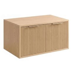 Rea Core dulap 80x47x40 cm sub chiuveta pe perete bej REA-M0407