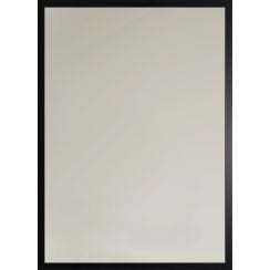 Ars Longa Linea oglindă 73x53 cm dreptunghiular negru LINEA5070-C