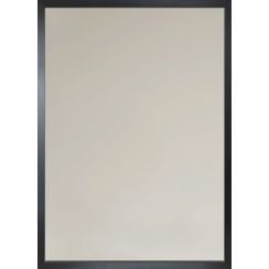 Ars Longa Linea oglindă 73x53 cm dreptunghiular negru LINEA5070-CS