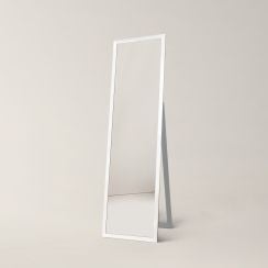 Ars Longa Slim oglindă 57.8x167.8 cm dreptunghiular alb LS-SLIM50160-B