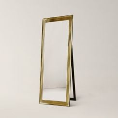 Ars Longa Malaga oglindă 64.6x174.6 cm dreptunghiular auriu LS-MALAGA50160-Z