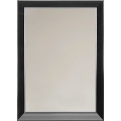 Ars Longa Alpi oglindă 58.8x48.8 cm dreptunghiular negru ALPI4050-C