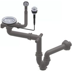 Ruvetti sifon pentru chiuvetă 6004A-BS