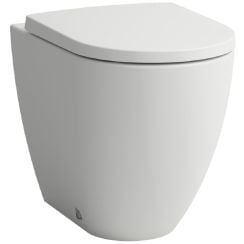 Laufen Pro X vas wc stativă fără margine cu spălare turbionară alb mat H8238617570001