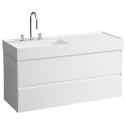 Laufen Lani dulap 118x45x51.5 cm sub chiuveta pe perete alb H4039721122611