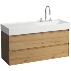 Laufen Lani dulap 118x45x51.5 cm sub chiuveta pe perete stejar H4039821122671