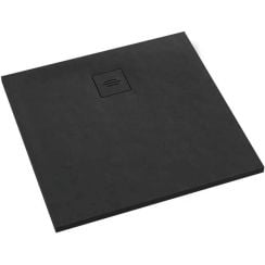 Schedline Protos Black Stone cădiță de duș pătrată 90x90 cm negru 3SP.P2K-9090/C/ST-M1/C/ST