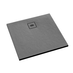 Schedline Protos Grey Stone cădiță de duș pătrată 100x100 cm gri 3SP.P2K-100100/S/ST-M1/S/ST
