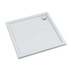 Schedline Estima cădiță de duș pătrată 80x80 cm alb 3SP.E2K-100100