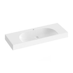 Ravak Lite lavoar 120x45 cm dreptunghiular clasică-încastrat alb luciu XJX01212000
