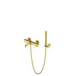 Set baterie cadă-duș Oltens Molle 34112810, duș de mână Oltens Ume 37106810, 37403810, 37201810