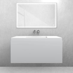 Set lavoar Oltens Kalla 40208900, dulap Oltens Vernal 60015700