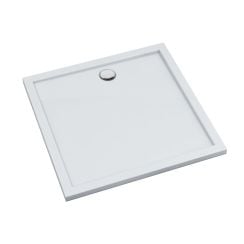 Schedline Sharper cădiță de duș pătrată 80x80 cm alb 3S.S2K-8080