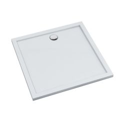 Schedline Sharper cădiță de duș pătrată 100x100 cm alb 3S.S2K-100100