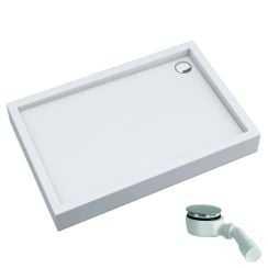 Schedline Favory Plus cădiță de duș dreptunghiulară 120x80 cm alb 3ST.F1P-80120