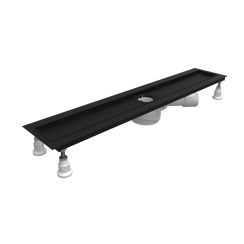 Schedline Regular Flow rigolă liniară 70 cm negru SOLBSN-70080C